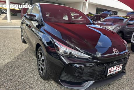 Black 2024 MG MG3 Hatchback Excite Hybrid+