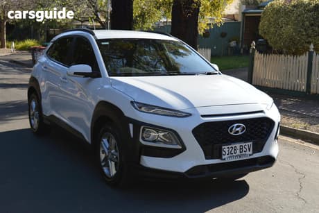 White 2017 Hyundai Kona Wagon Active
