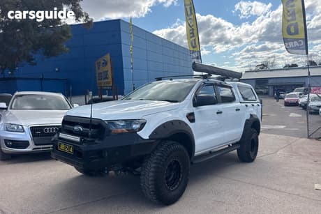 White 2017 Ford Ranger Crew Cab Utility Xl 3.2 (4X4)