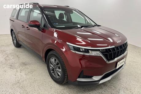 Red 2022 Kia Carnival Wagon S