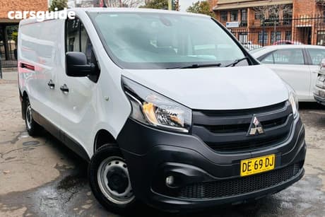 White 2020 Mitsubishi Express Van Glx Swb