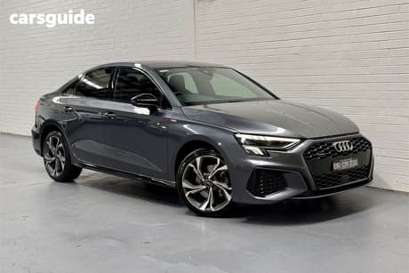 Grey 2024 Audi A3 Sedan 40 Tfsi Quattro
