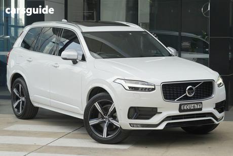 White 2018 Volvo XC90 Wagon D5 R-Design
