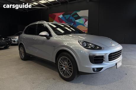 Silver 2015 Porsche Cayenne Wagon Diesel