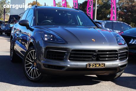 Grey 2021 Porsche Cayenne Wagon S