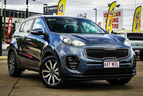 Blue 2016 Kia Sportage Wagon Sli (Awd)