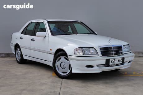 White 1999 Mercedes-Benz C180 Sedan Classic
