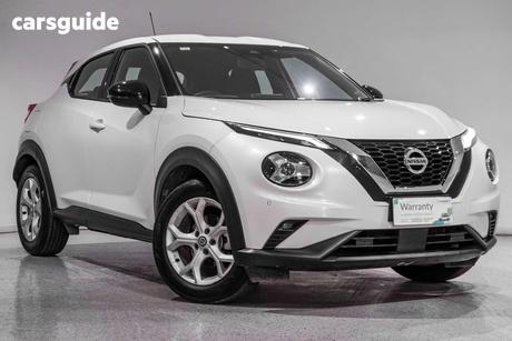 White 2021 Nissan Juke Hatchback St+
