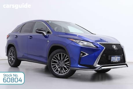 Blue 2017 Lexus RX350 Wagon F Sport