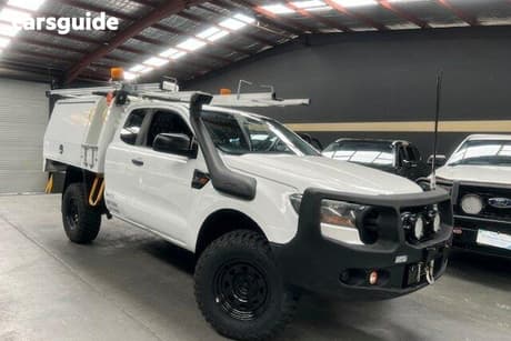 White 2019 Ford Ranger Super Cab Chassis Xl 3.2 (4X4)