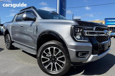 Silver 2024 Ford Ranger Double Cab Pick Up Platinum 3.0 (4X4)