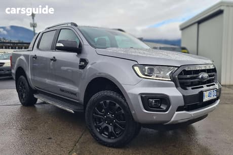 Silver 2022 Ford Ranger Double Cab Pick Up Wildtrak 3.2 (4X4)