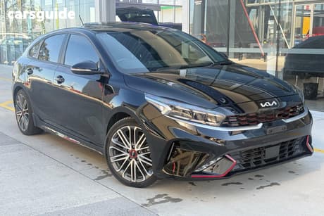 Black 2024 Kia Cerato Hatchback Gt