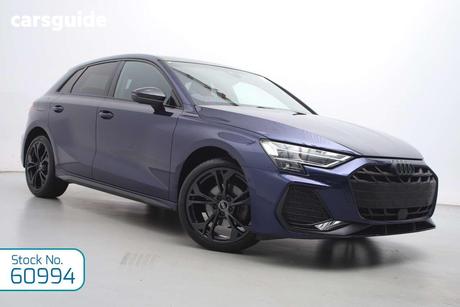 Blue 2025 Audi A3 Sportback 35 Tfsi S Line (Mhev)