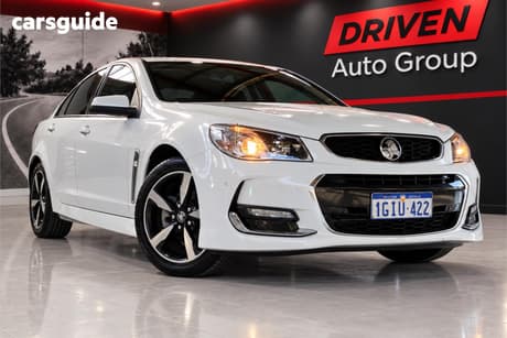 White 2017 Holden Commodore Sedan Sv6