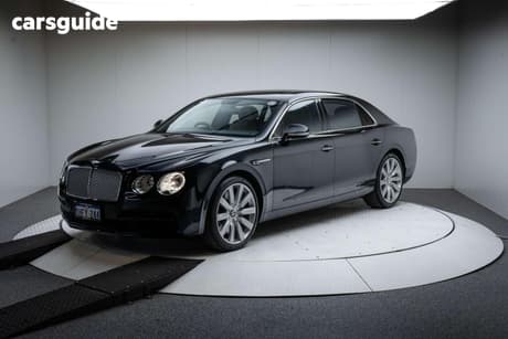 Black 2015 Bentley Flying Spur Sedan V8
