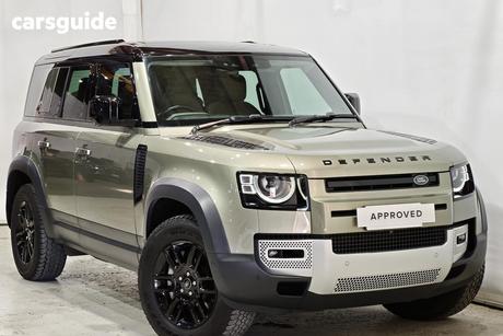 Green 2021 Land Rover Defender Wagon 110 D300 Se (220Kw)