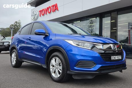 Blue 2021 Honda HR-V Wagon Vti-Lx