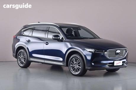 Blue 2018 Mazda CX-8 Wagon Sport (Fwd) (5Yr)