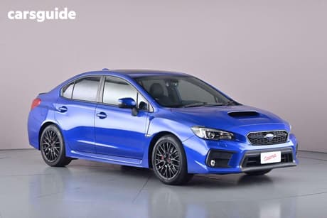 Blue 2018 Subaru WRX Sedan Premium (Awd)