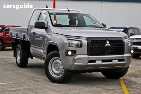 Silver 2026 Mitsubishi Triton Cab Chassis Glx (4X2)