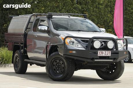 Grey 2012 Mazda BT-50 Freestyle Utility Xtr (4X4)