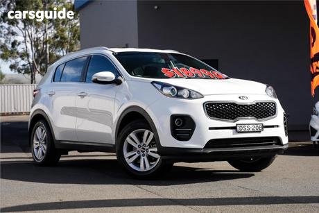 White 2018 Kia Sportage Wagon Si (Fwd)