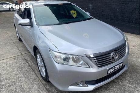 Silver 2013 Toyota Aurion Sedan Prodigy