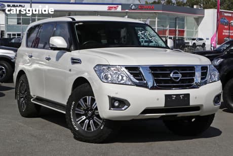 White 2019 Nissan Patrol Wagon Ti (4X4)