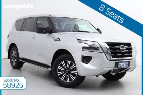 Silver 2023 Nissan Patrol Wagon Ti (4X4)
