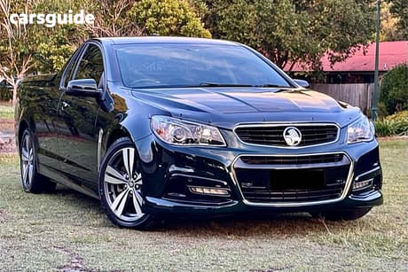Blue 2014 Holden UTE Utility Ss