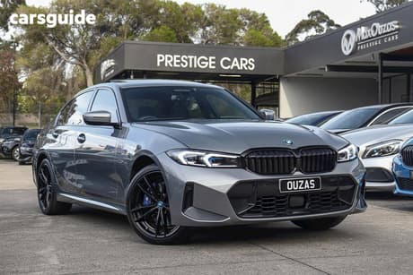 Grey 2023 BMW 330E Sedan M Sport Phev