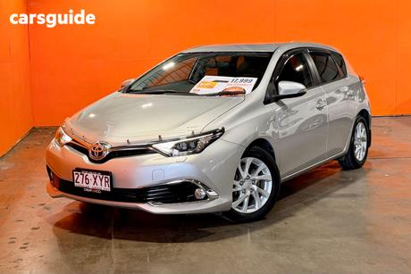 Silver 2018 Toyota Corolla Hatchback Hybrid