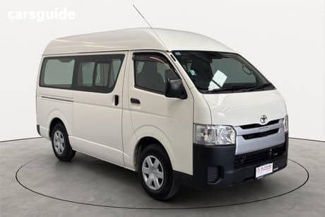 White 2018 Toyota HiAce Commercial LONG DX