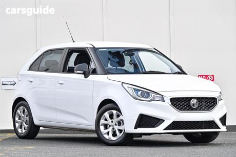 White 2022 MG MG3 Hatchback Core