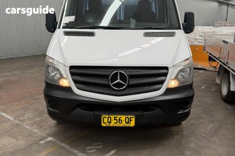 White 2018 Mercedes-Benz Sprinter Commercial