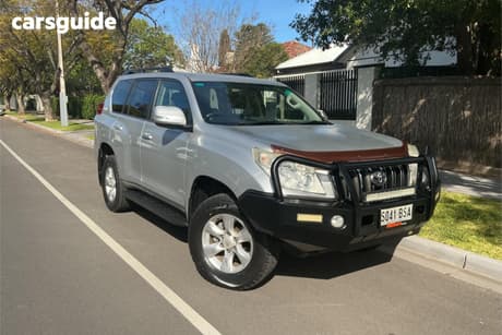 Silver 2013 Toyota Landcruiser Prado Wagon Gxl (4X4)