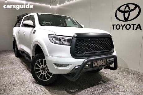 White 2021 GWM UTE Dual Cab Utility Cannon (4X4)
