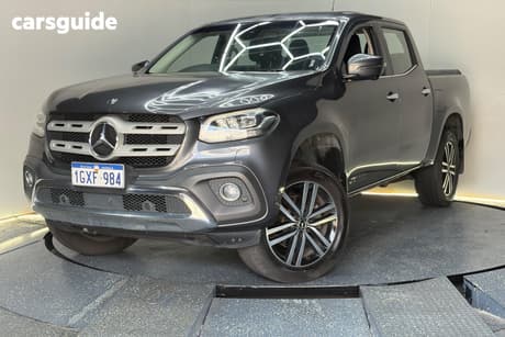 Grey 2018 Mercedes-Benz X250 Dual Cab Pick-up D Power (4Matic)