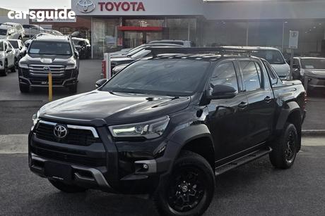 Black 2023 Toyota Hilux Double Cab Pick Up Rogue (4X4)