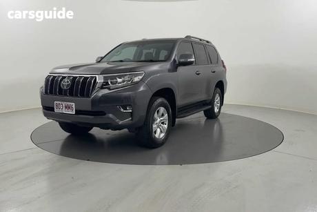 Grey 2018 Toyota Landcruiser Prado Wagon Gxl (4X4)