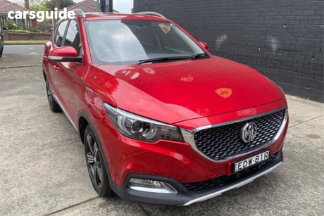 Red 2019 MG ZS Wagon Essence