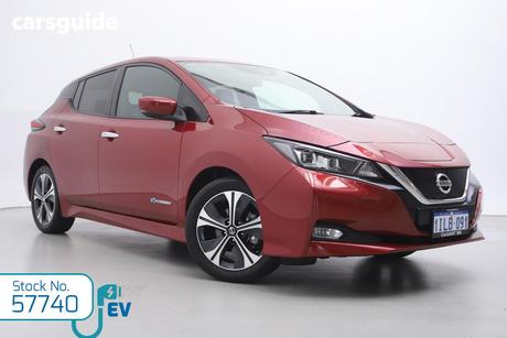 Red 2020 Nissan Leaf Hatchback