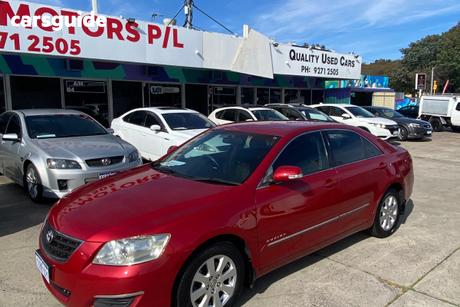 Red 2007 Toyota Aurion Sedan At-X