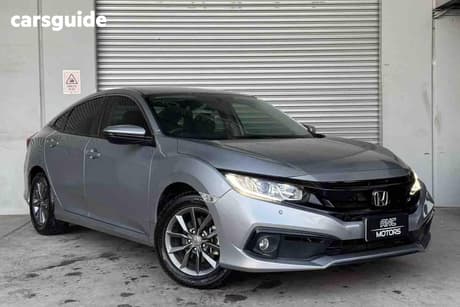Black 2019 Honda Civic Sedan Vti-S