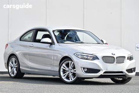 Silver 2015 BMW 220I Coupe Sport Line