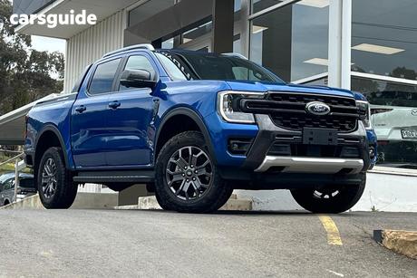 Blue 2025 Ford Ranger Double Cab Pick Up Wildtrak 2.0 (4X4)