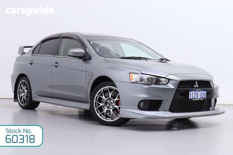 Grey 2015 Mitsubishi Lancer Sedan Evolution Mr