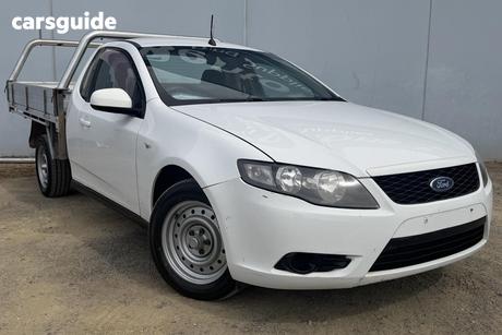 White 2008 Ford Falcon Ute Tray FG