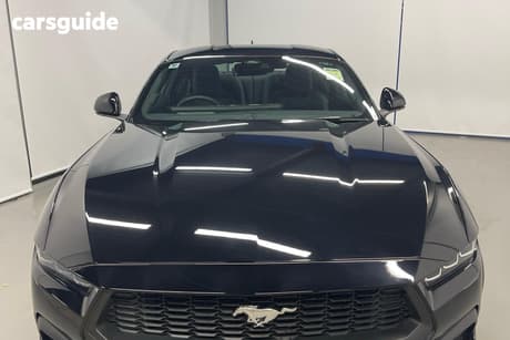 Black 2025 Ford Mustang Fastback Ecoboost